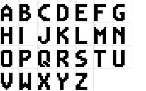 Mega Man 10 Windows font .